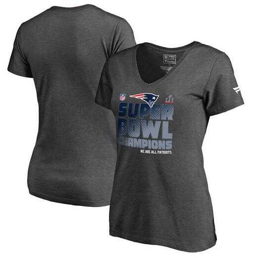Women New England Patriots Pro Line by Fanatics Branded Plus Size Super Bowl LI Champions Trophy Collection Locker Room T-Shirt Charcoal FengYun,We sell and wholesale Women New England Patriots Pro Line by Fanatics Branded Plus Size Super Bowl LI Champions Trophy Collection Locker Room T-Shirt Charcoal FengYun on line form chian!